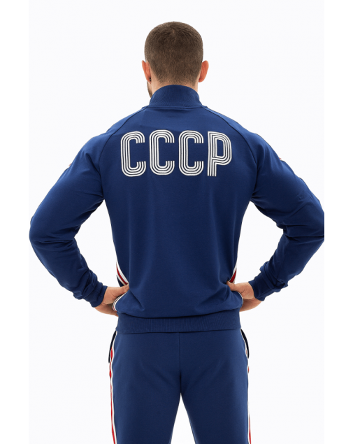 СПОРТИВНЫЙ КОСТЮМ СССР С КРАСНЫМИ ЛАМПАСАМИ
