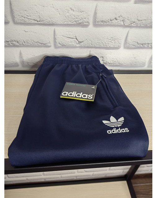 Штаны спортивные "Аdidas" синие "Строгие"Австрия Штаны спортивные "Аdidas" синие "Строгие"Австрия
