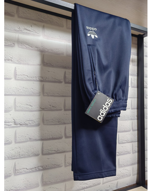 Штаны спортивные "Аdidas" синие "Строгие"Австрия Штаны спортивные "Аdidas" синие "Строгие"Австрия