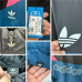 Костюм спортивный Adidas стиль 80-90х