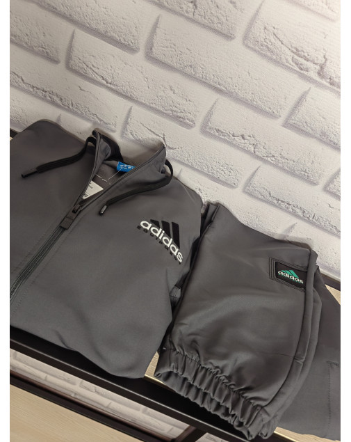 Костюм спортивный adidas egulrment холодок серый