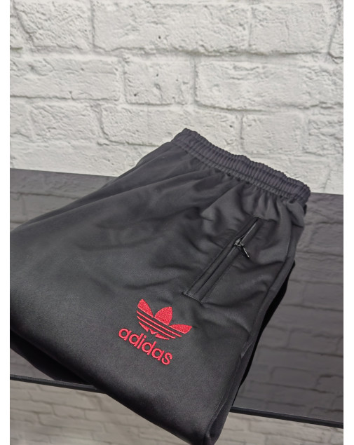 Штаны спортивные "Аdidas" черные "Строгие"Австрия 