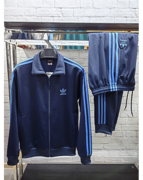 Костюм спортивный adidas Феникс синий на манжете