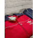 Костюм спортивный adidas лакоста Австрия красный