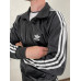 Костюм спортивный эластик Adidas черный