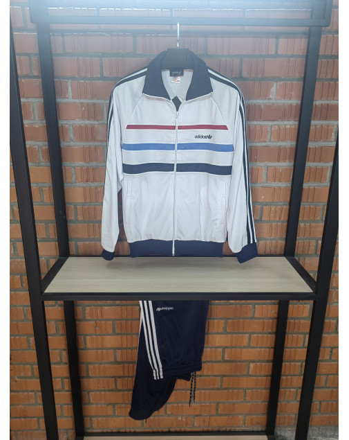 Костюм спортивный adidas светофор белый на манжете