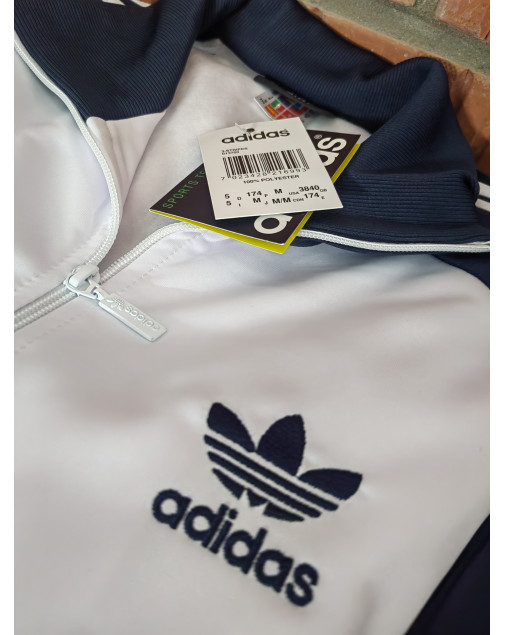 Костюм спортивный adidas "Тенис" на манжете белый Костюм спортивный adidas "Тенис" на манжете белый