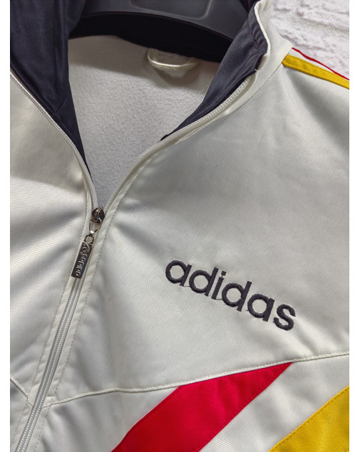Мастерка adidas оригинал винтаж из 90х белая