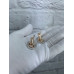 Серьги медицинское золото