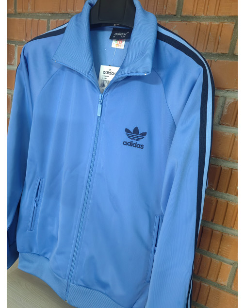 Костюм спортивный adidas голубой на манжете