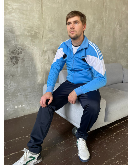 Костюм спортивный Adidas "Seаgull" (Сеул,Ласточка) голубой Костюм спортивный Adidas "Seаgull" (Сеул,Ласточка) голубой