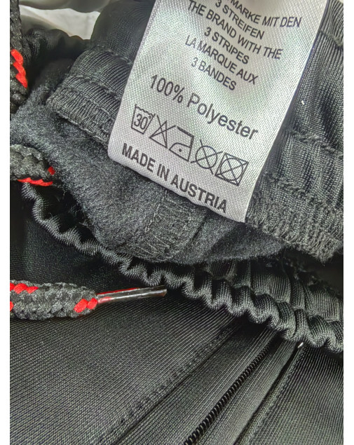 Штаны спортивные Adidas на манжете черные Штаны спортивные Adidas на манжете черные