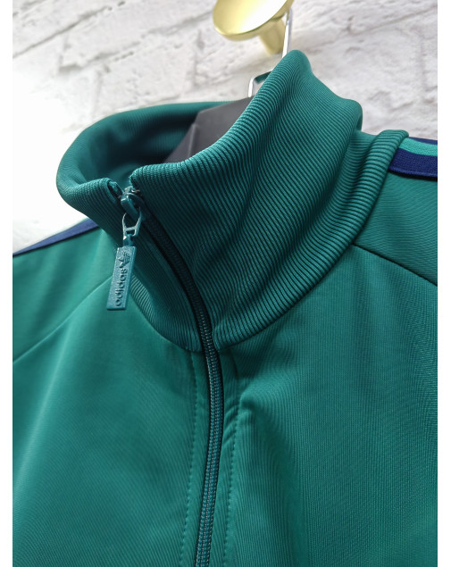 Костюм Adidas классика зеленый на манжете