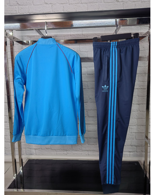 Костюм спортивный adidas лакоста Австрия голубой