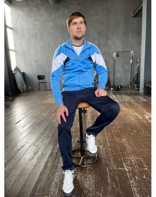 Костюм спортивный Adidas "Seаgull" (Сеул,Ласточка) голубой Костюм спортивный Adidas "Seаgull" (Сеул,Ласточка) голубой