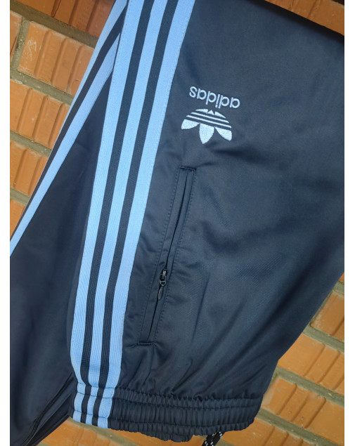 Костюм спортивный adidas голубой на манжете