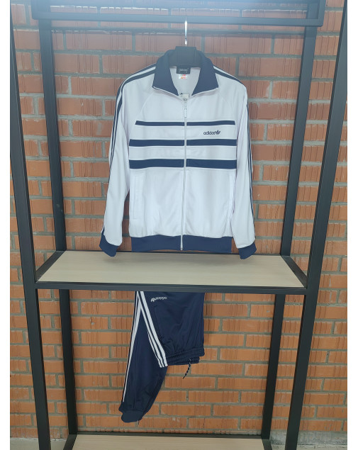 Спортивный костюм adidas zebra белый на манжете Спортивный костюм adidas zebra белый на манжете