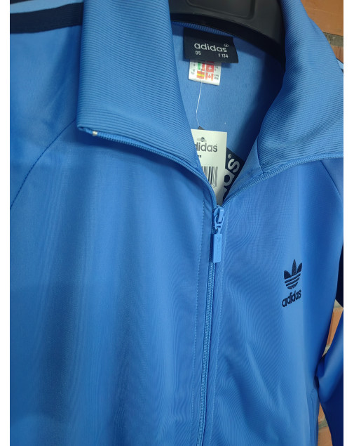 Костюм спортивный adidas голубой на манжете